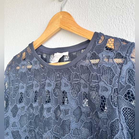 H&M | Dark Blue Lace Dress - Picture 3 of 16